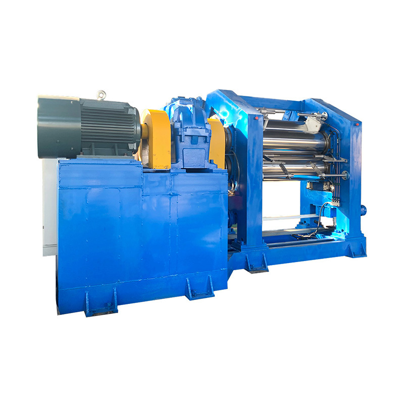 3 rullar gummikalendermaskin