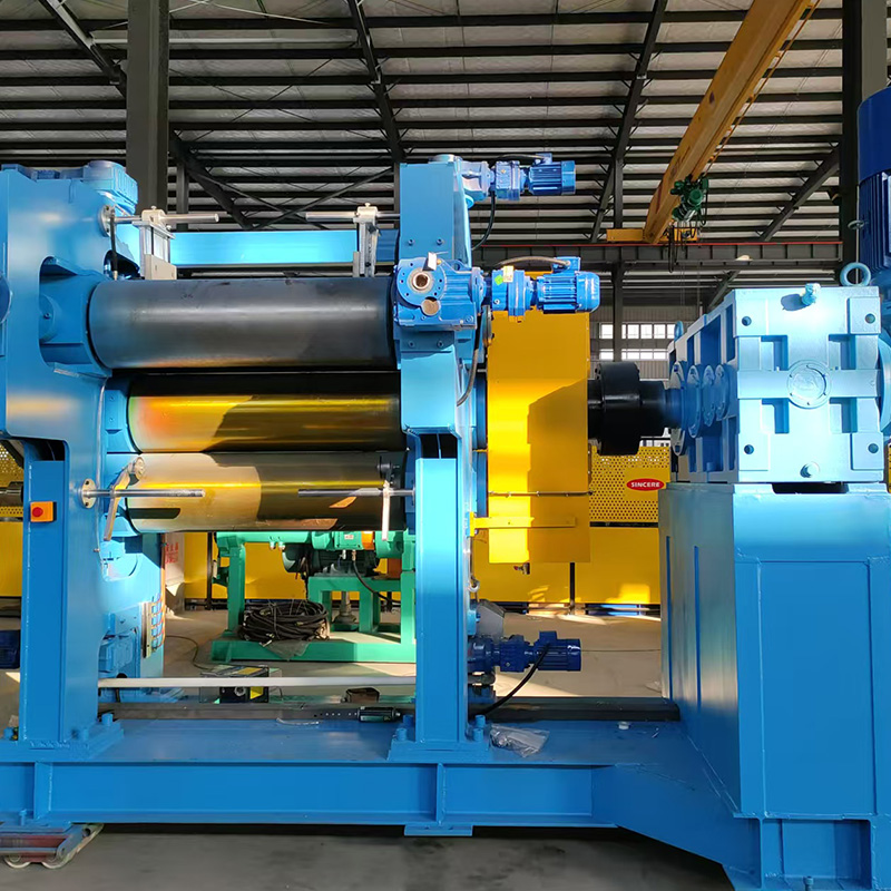 4 rullar gummikalendermaskin