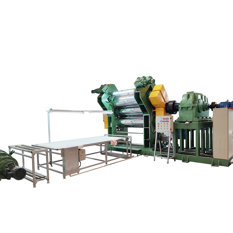 3 rullar gummikalendermaskin