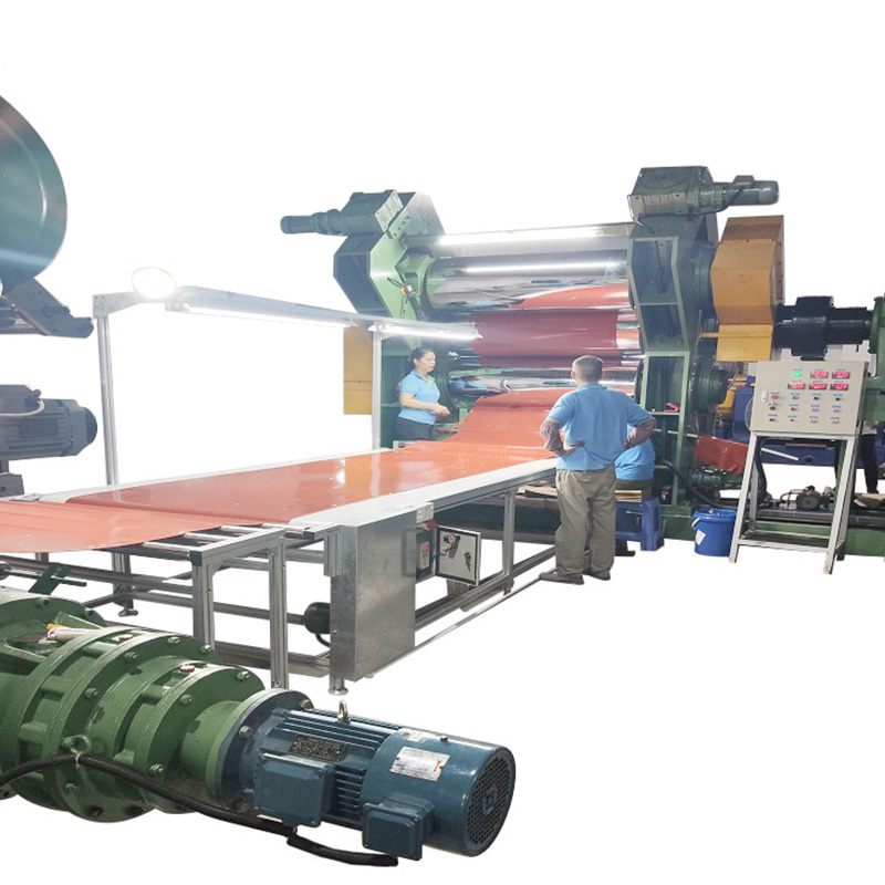 3 rullar gummikalendermaskin